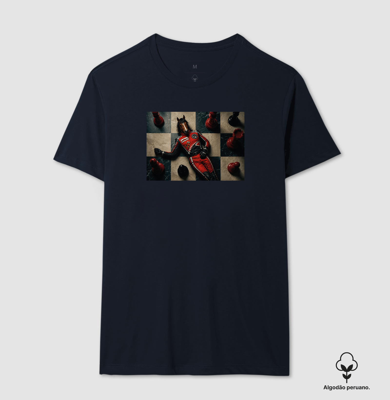 Camiseta Peruano Xeque-Mate (Masculina) - Imagem 8