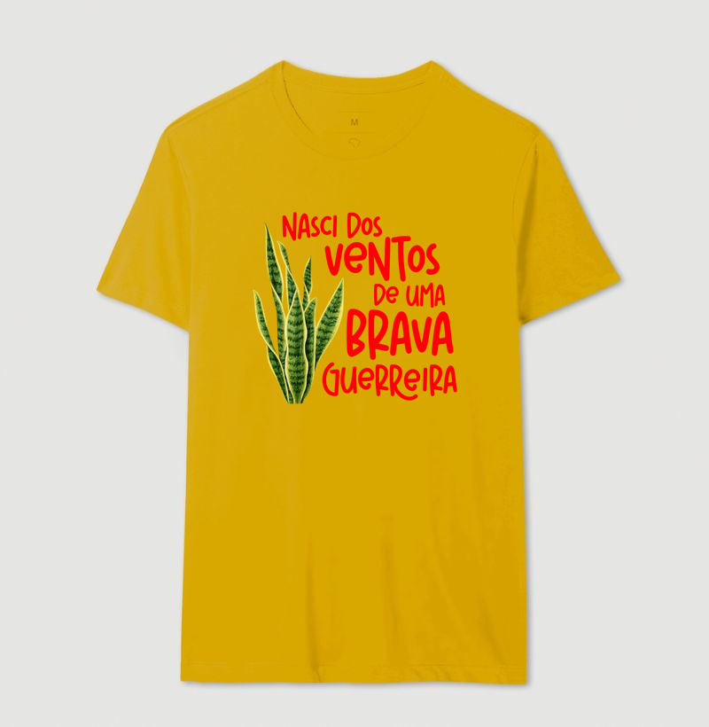 Camiseta - Nasci dos ventos de uma brava guerreira - Imagem 13