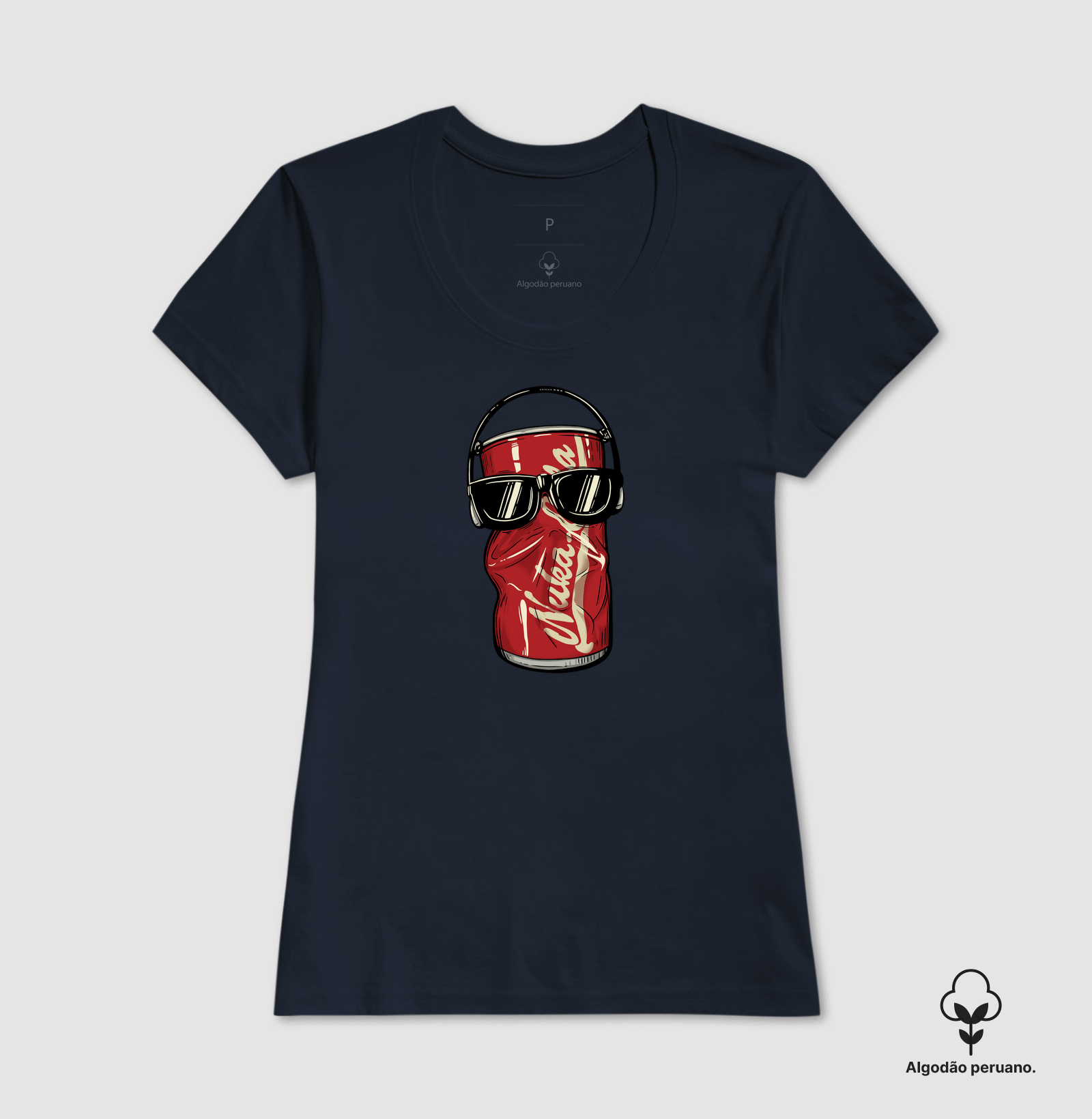 Camiseta Algodão Peruano Lata Dançante - Imagem 2