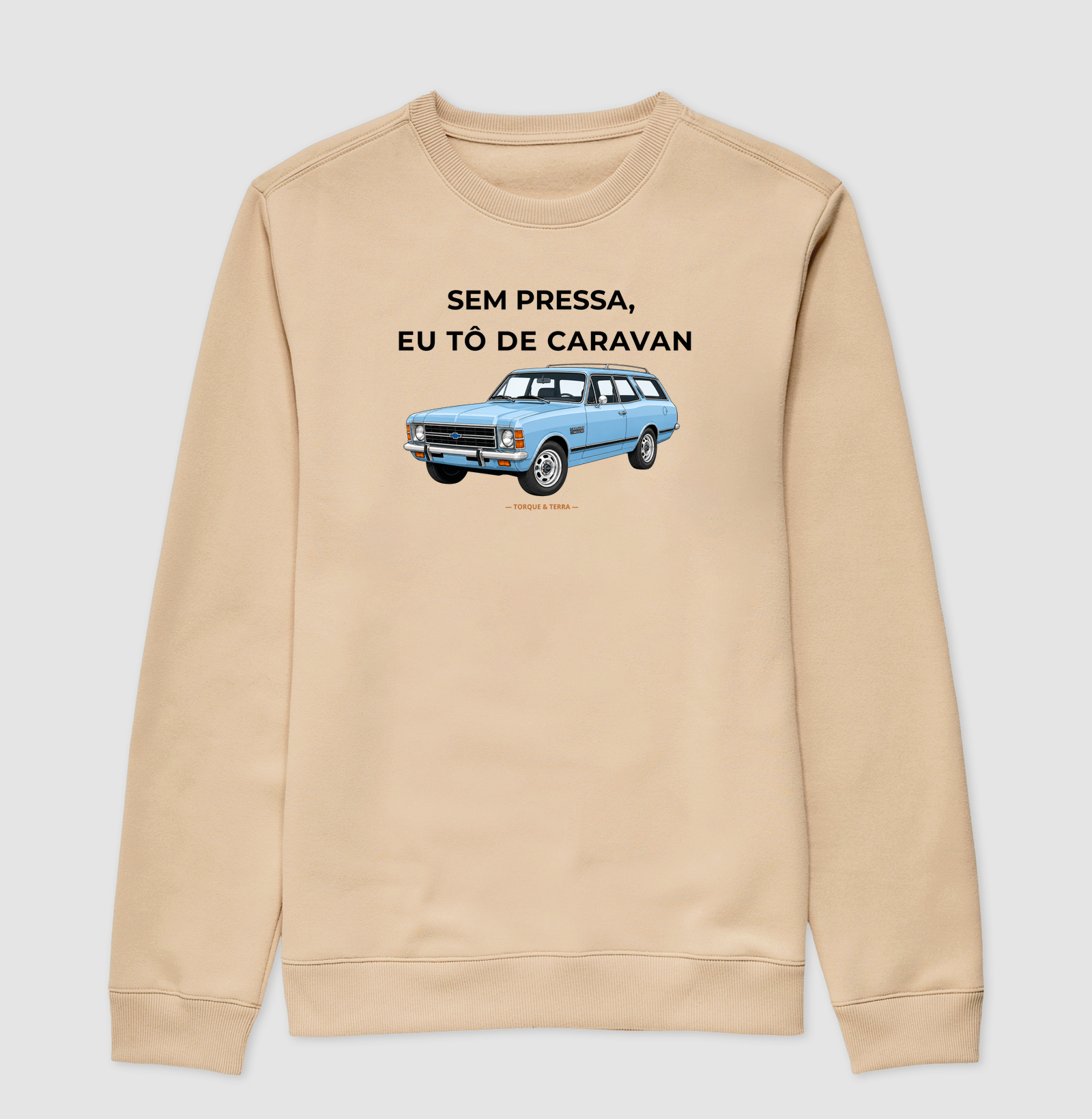 Sem pressa, eu tô de Caravan - azul claro - Imagem 3