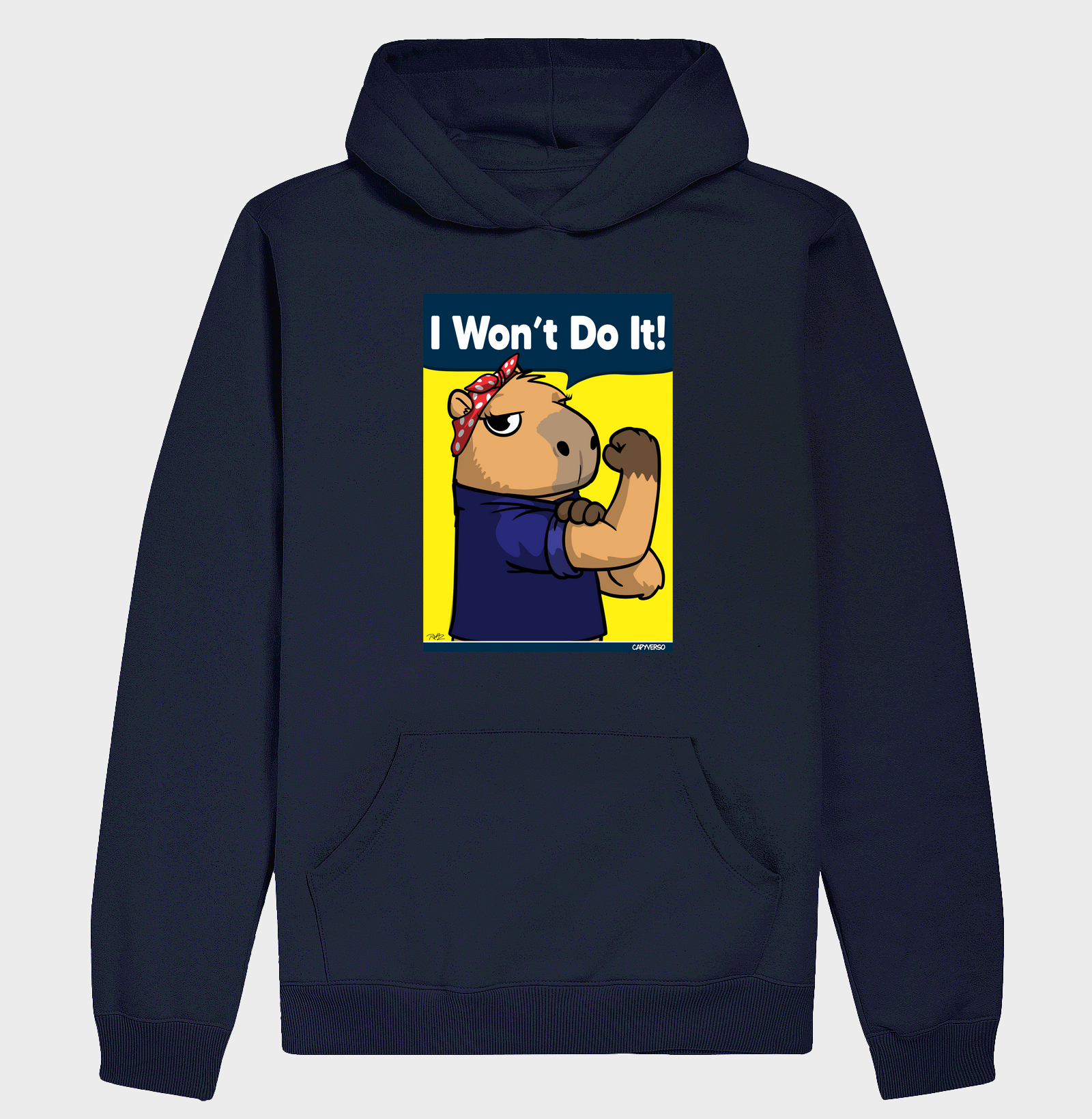 Camiseta Capivara I won’t do it! - Imagem 4