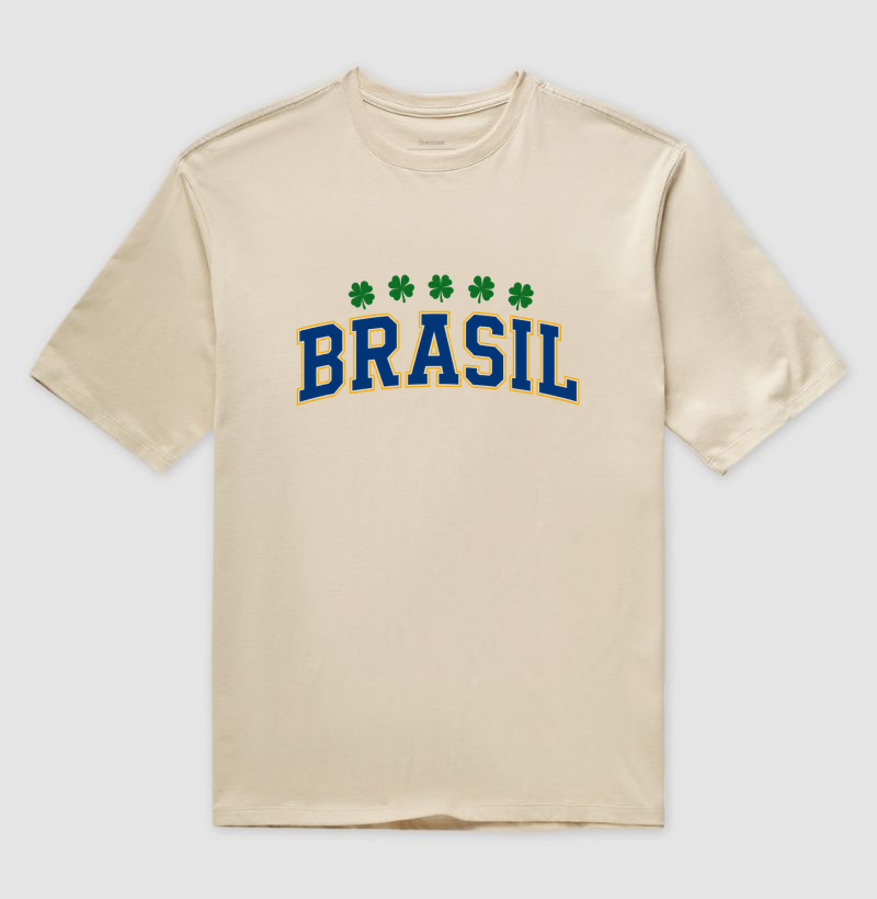 Camiseta Brasil Trevo da Sorte - Imagem 3