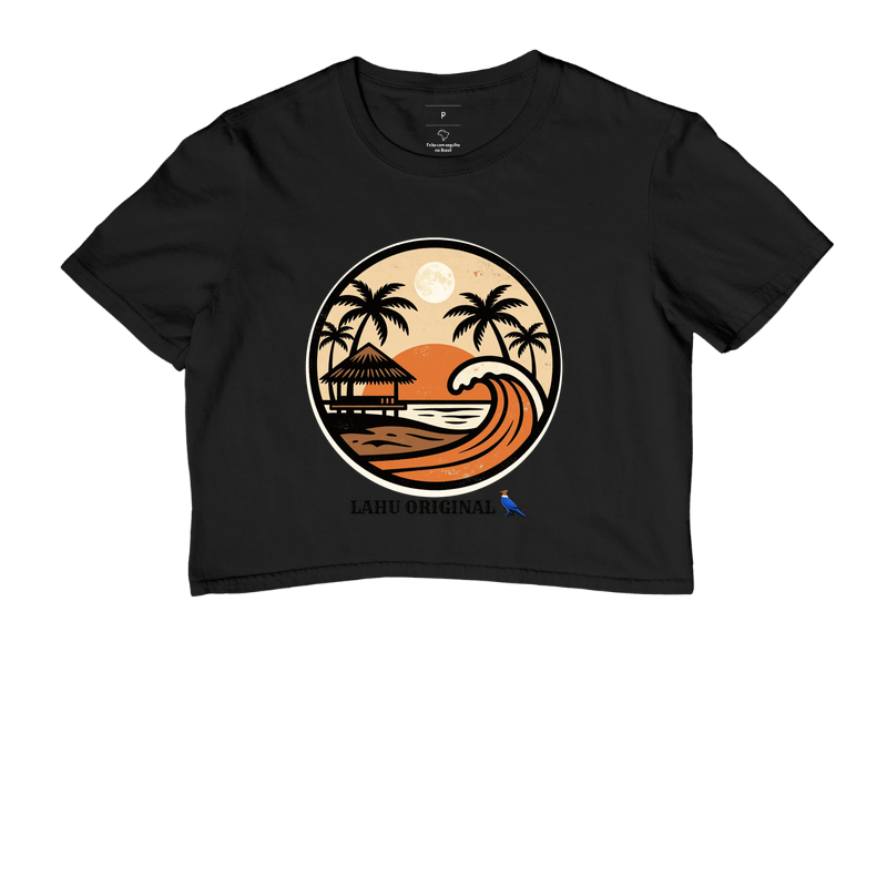 “Vista o pôr do sol, o som das ondas e o charme do Nordeste com a estampa Lahu Original. Um design que carrega o calor, a beleza e a alma das praias brasileiras — feita para quem vive o verão o ano inteiro.” - Imagem 2