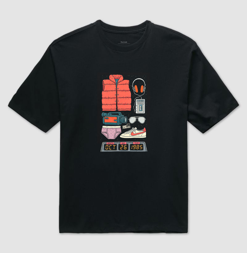 Camiseta Marty 1985 — De Volta para o Futuro - Imagem 2