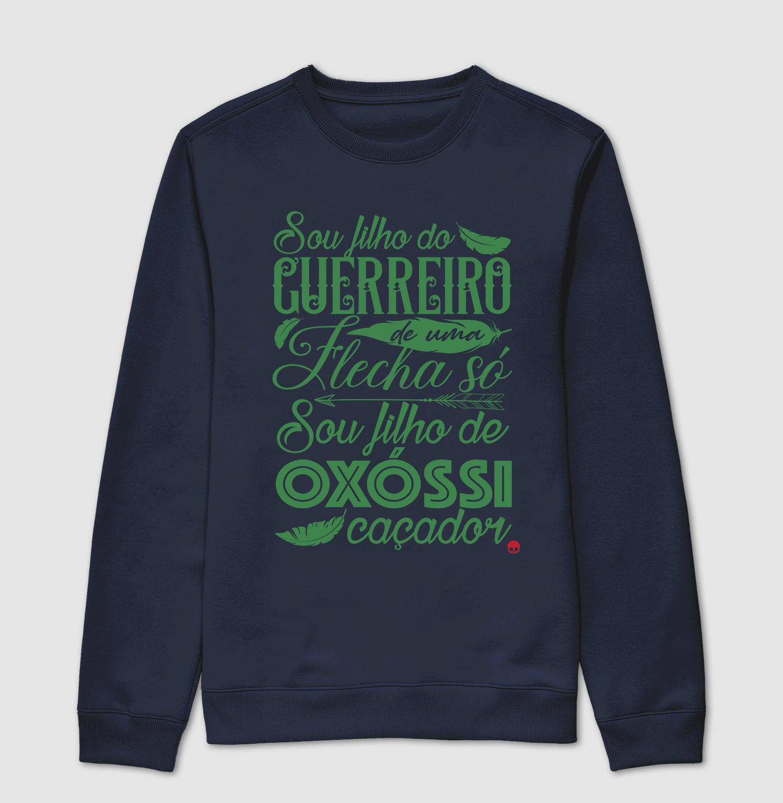 Camiseta Umbanda Oxóssi - Sou filho de um Guerreiro - Imagem 5