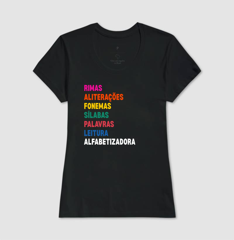 Camiseta | Alfabetização - Imagem 3