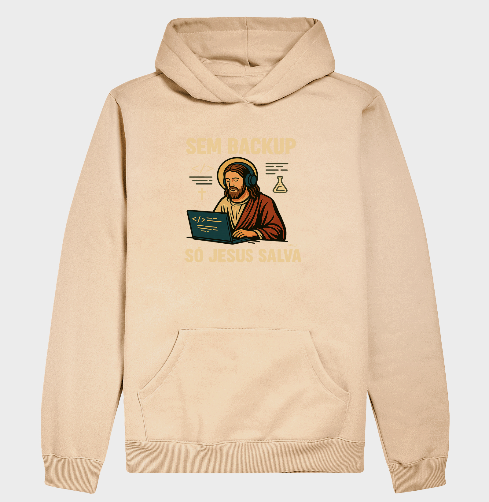 “Sem backup, só Jesus salva” T.I