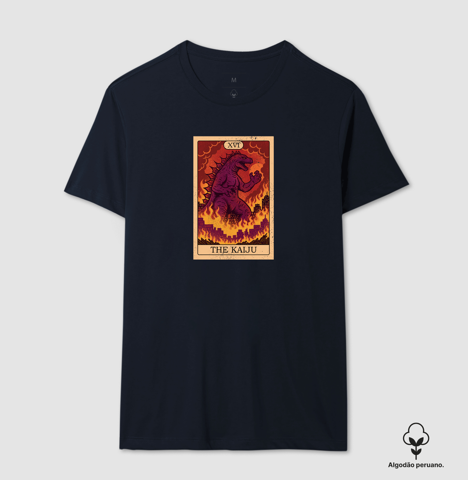 Camiseta Algodão Peruano O Kaiju - Imagem 4