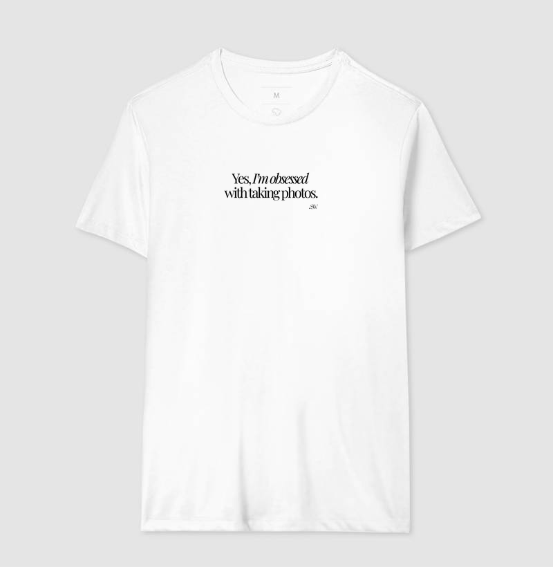 T-shirt | Obsessed With Photos – Shutter 15 - Imagem 4