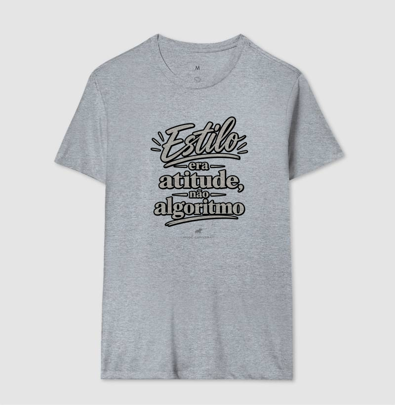 ESTILO ERA ATITUDE E NÃO ALGORITMO - Modo Capivara - Camiseta - Imagem 10