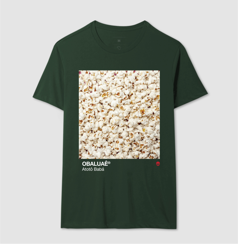 Camiseta Umbanda Orixá Obaluaê Omolu - Pipoca - Imagem 8