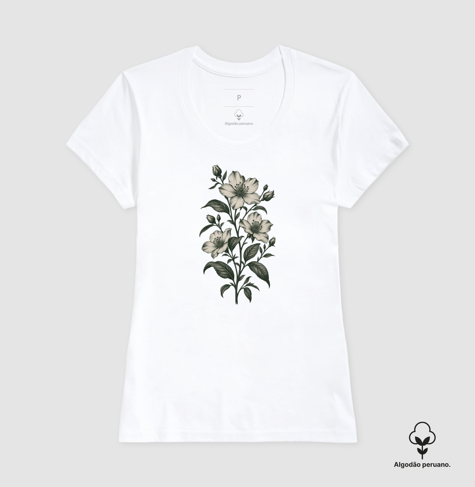 Camiseta - Flor - Imagem 8