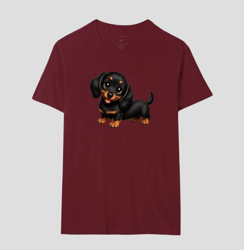 Dachshund Preto - Desenho Animado - Imagem 18