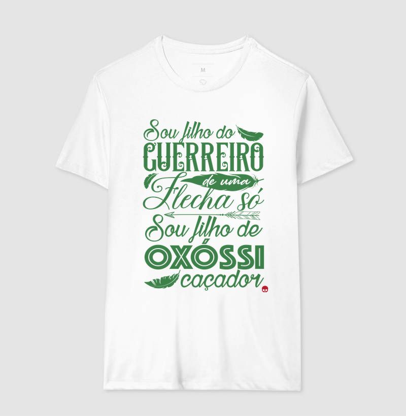 Camiseta Umbanda Orixá Oxóssi - Sou filho de um Guerreiro de uma flecha só - Imagem 4
