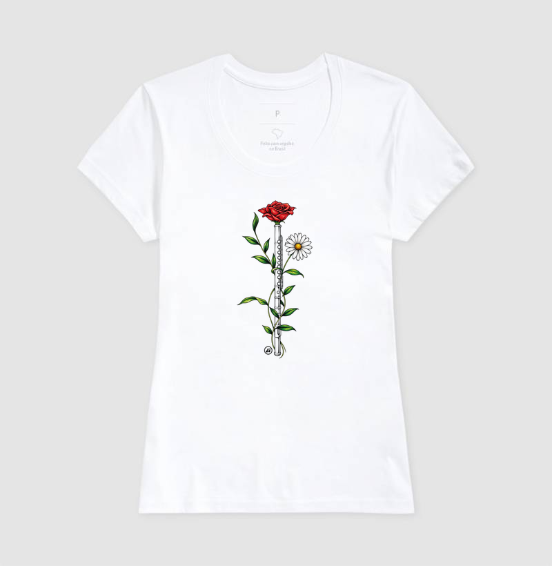 Flauta Transversal e Flores - Imagem 5