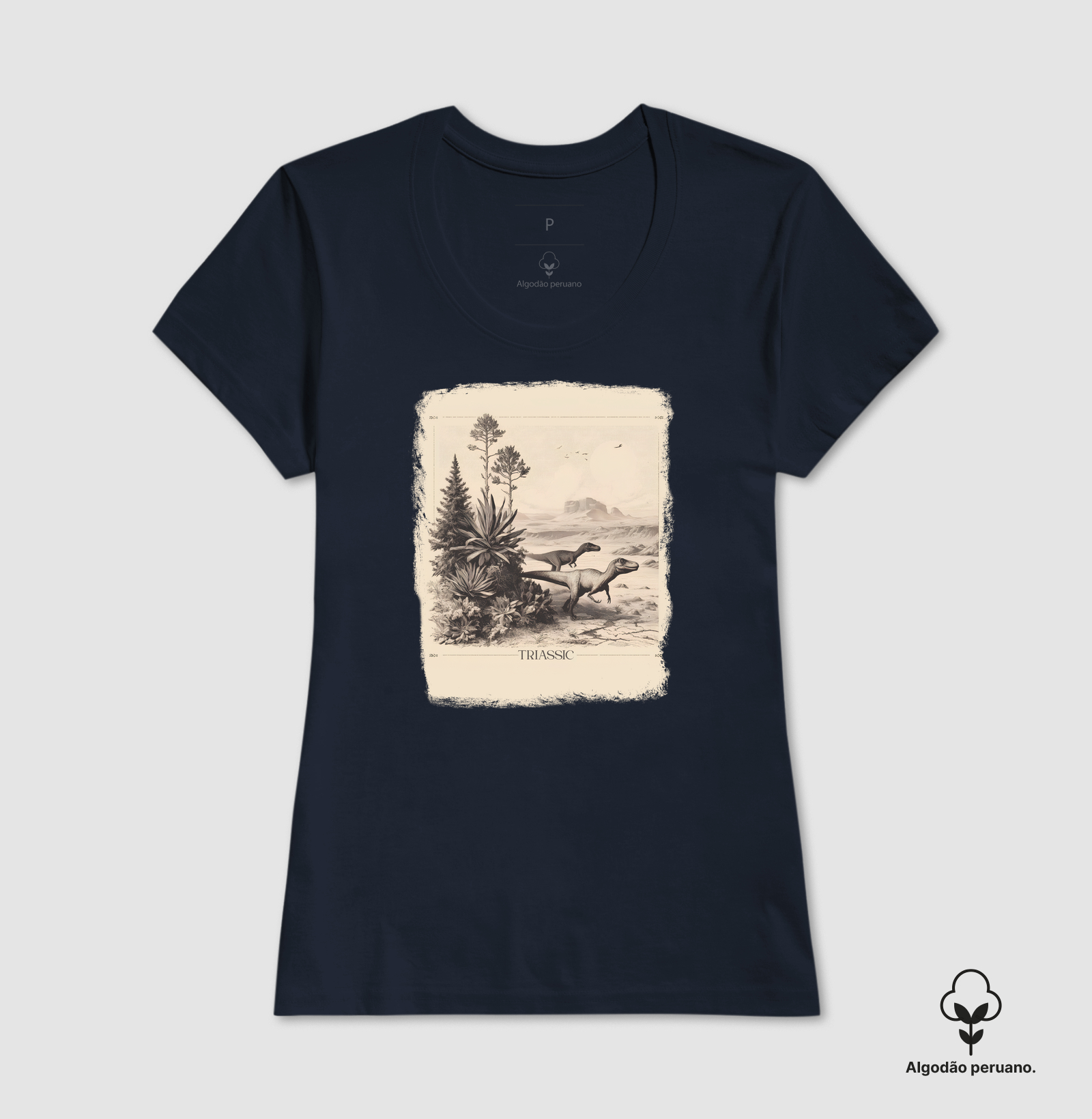 Camiseta - "Triássico" - Imagem 4