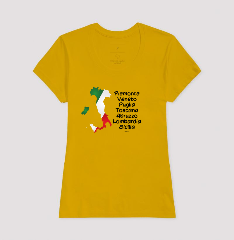 Camiseta Vinho - Regiões da Itália - Imagem 12