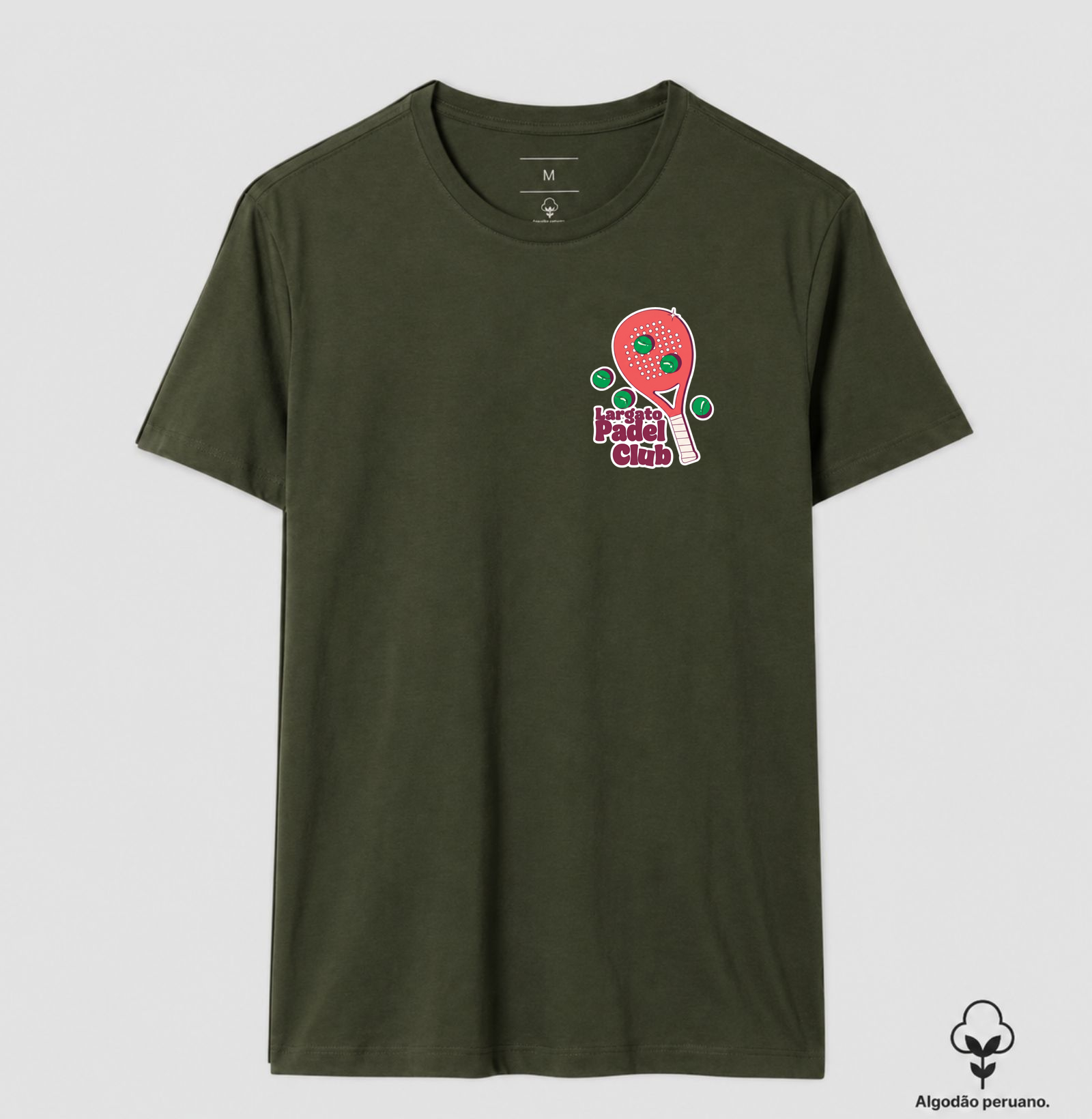 Camiseta Largato Padel Club Retrô - Imagem 6