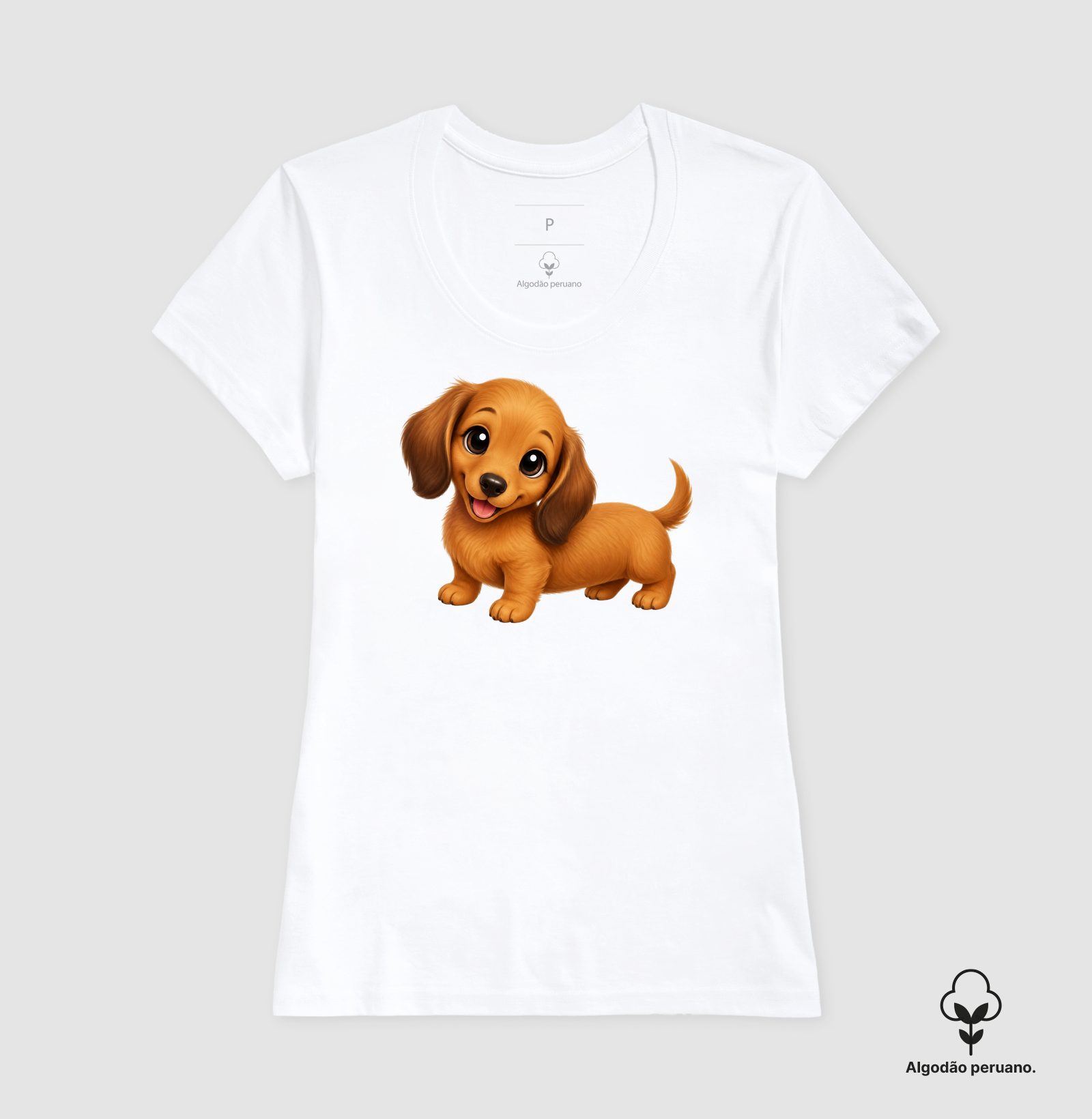 Dachshund Marrom - Desenho Animado - Imagem 7