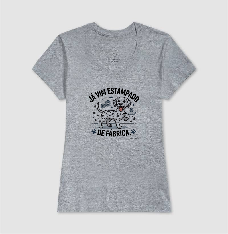 CAMISETA DALMATA ESTAMPADO - Imagem 9