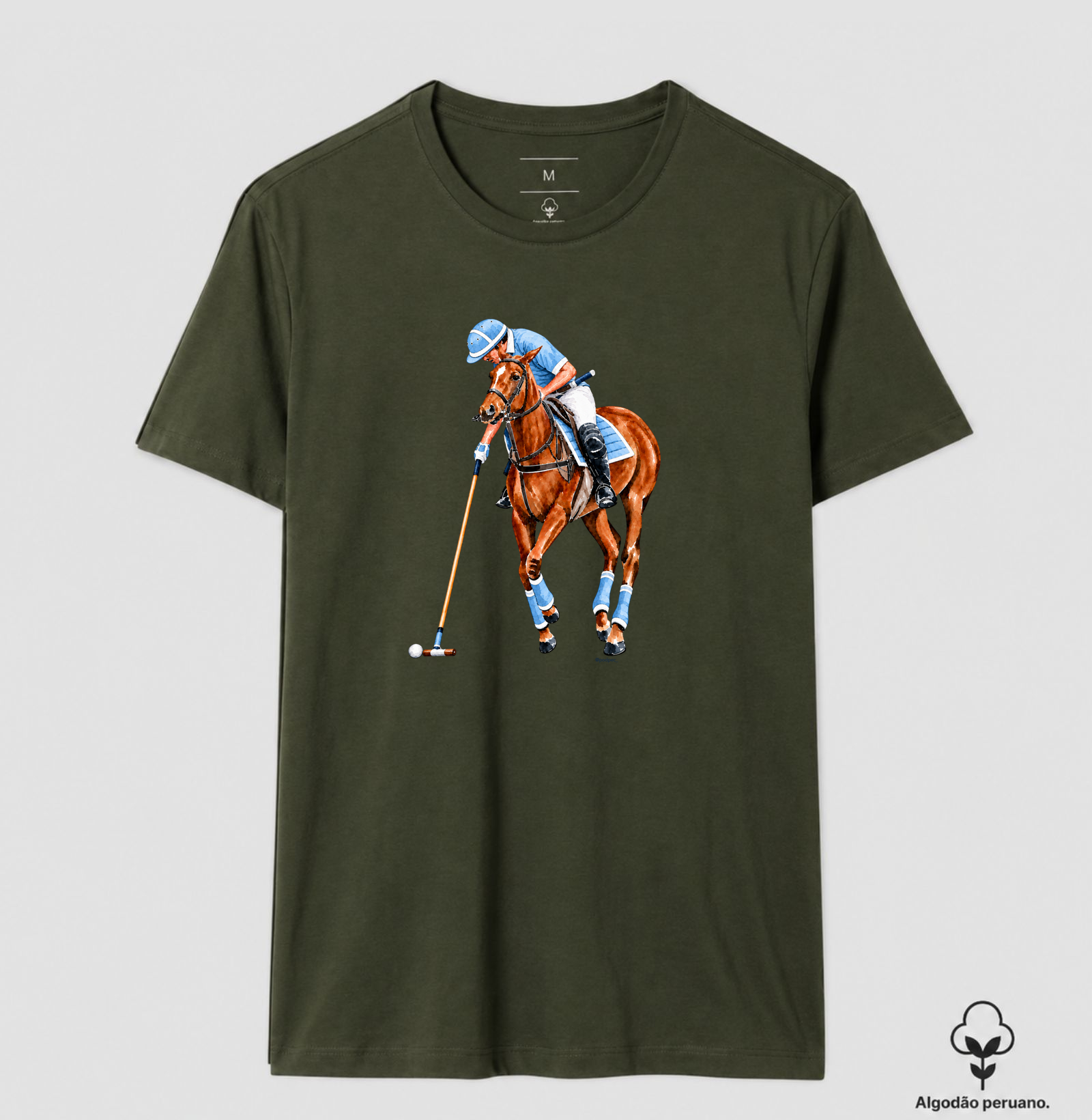 Polo -  Celeste - Imagem 6