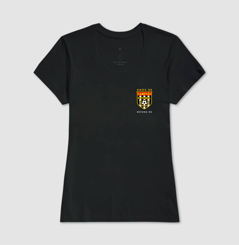 amiseta Masculina, Feminina, Babylook e Unissex Futebol “Campeão Retrô Paulista” - Algodão 100%  - Imagem 3