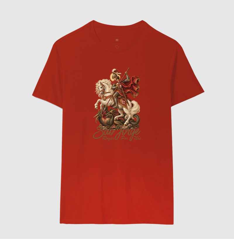 Camiseta São Jorge Rogai Por Nós - Imagem 8