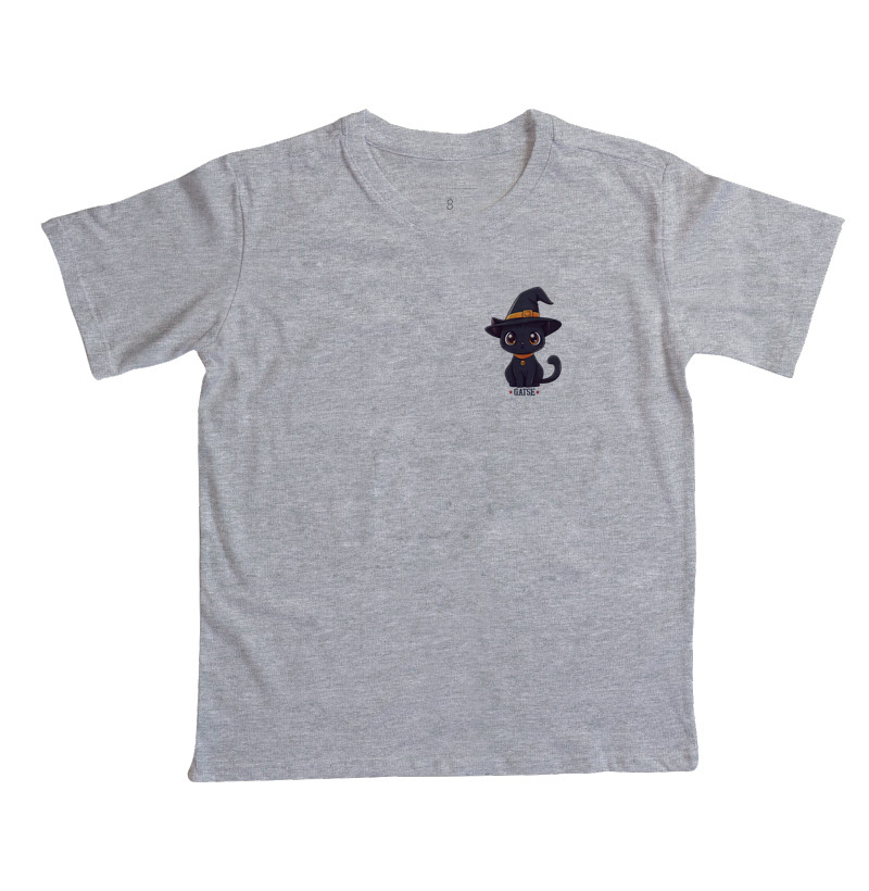 Infantil - Gatinha Chapéu Preto com Laranja - Imagem 5