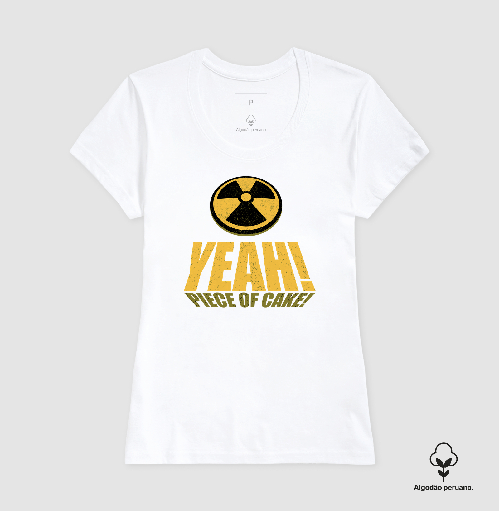 Camiseta Algodão Peruano Piece of Cake - Imagem 4