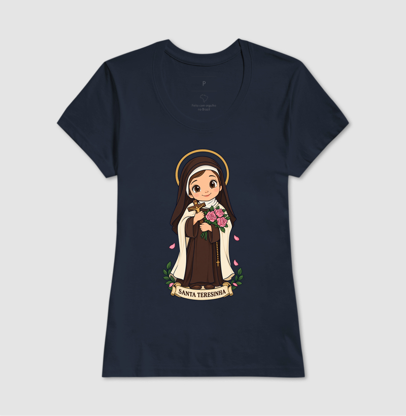 Santa Terezinha estilo chibi - Imagem 7