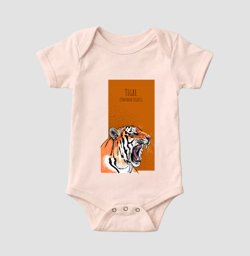 Body Infantil Tigre - Imagem 5
