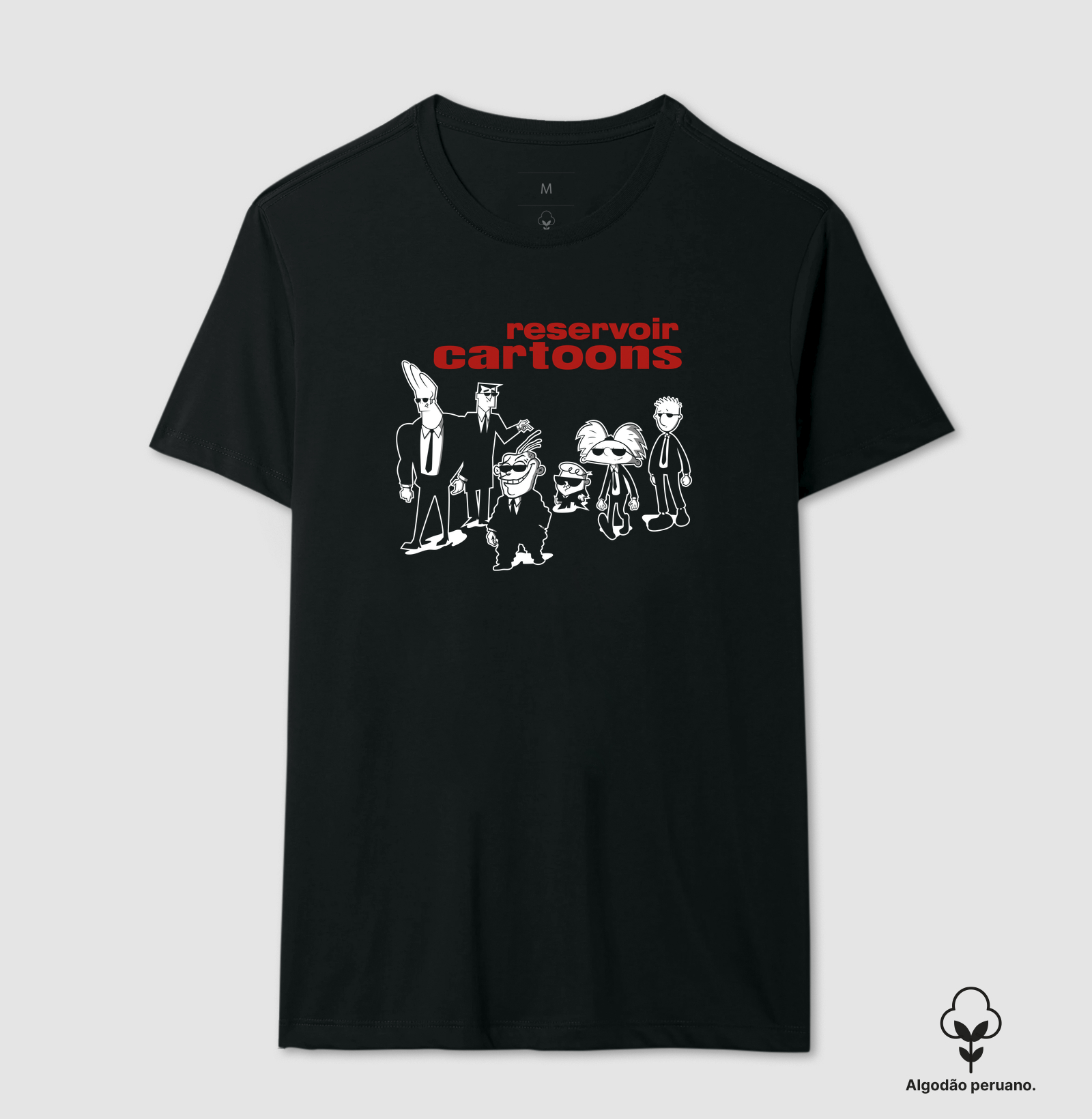 Camiseta Algodão Peruano Reservoir Cartoons - Imagem 6