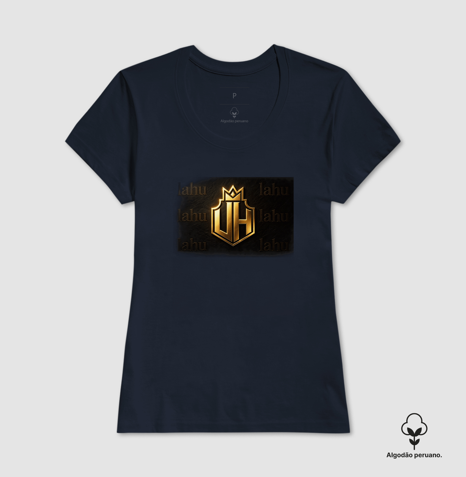 👑 Brasão da Grandeza | Poder, Prestígio e Liderança 👑 Para quem nasceu para se destacar, esta estampa traz um brasão imponente em dourado sobre um fundo negro sofisticado, transmitindo autoridade, força e exclusividade. - Imagem 6
