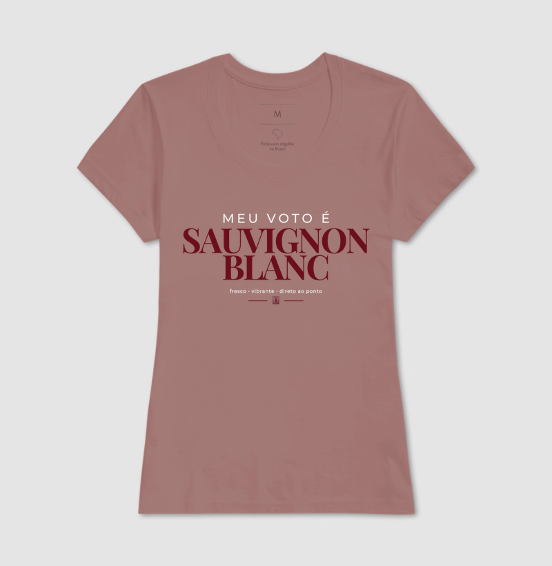 Camiseta Meu Voto é Sauvignon Blanc - Imagem 15