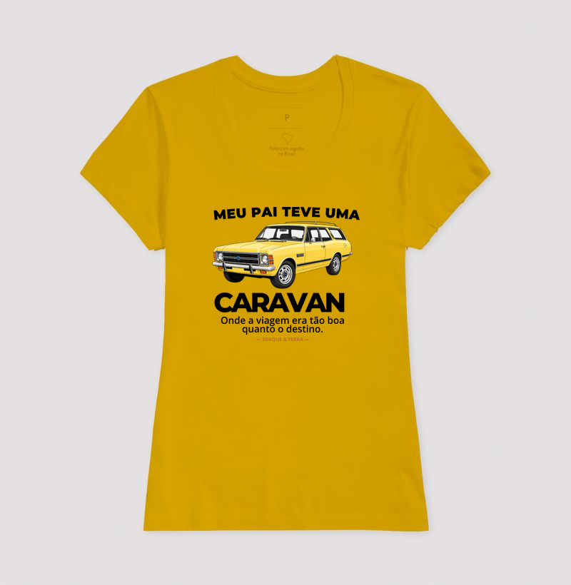 Meu pai teve uma - CARAVAN - amarela - Imagem 15