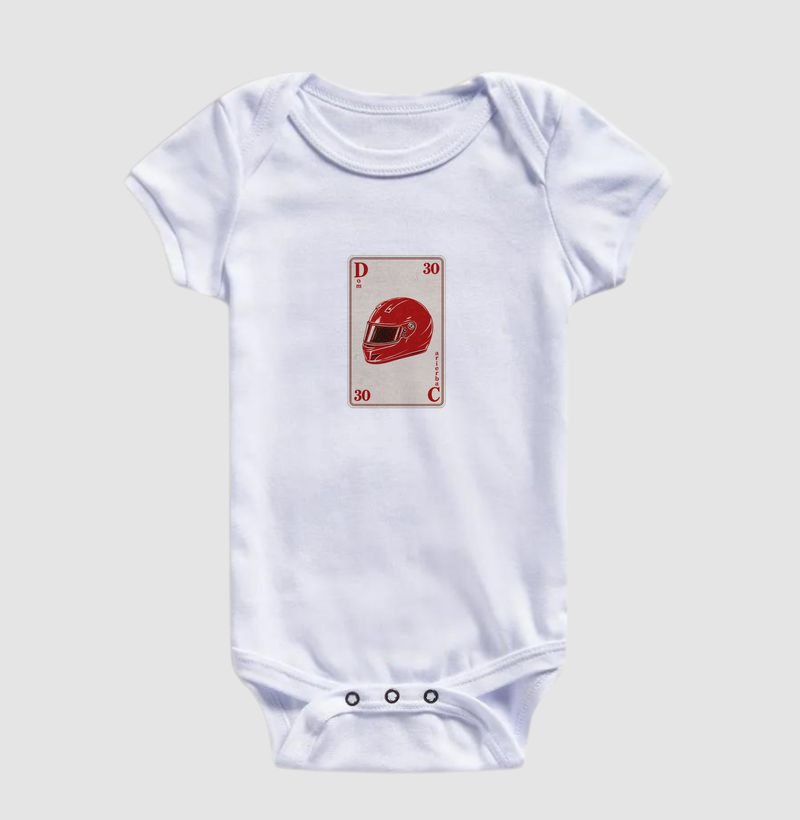 Body Infantil Carta do Capacete - Imagem 4