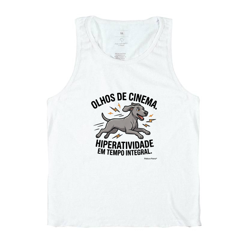 CAMISETA WEIMANARER OLHOS DE CINEMA - Imagem 2