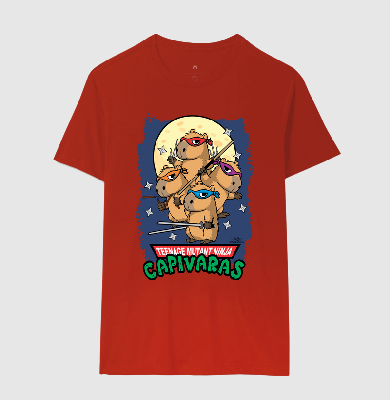 Camiseta Capivaras Ninja - Imagem 10