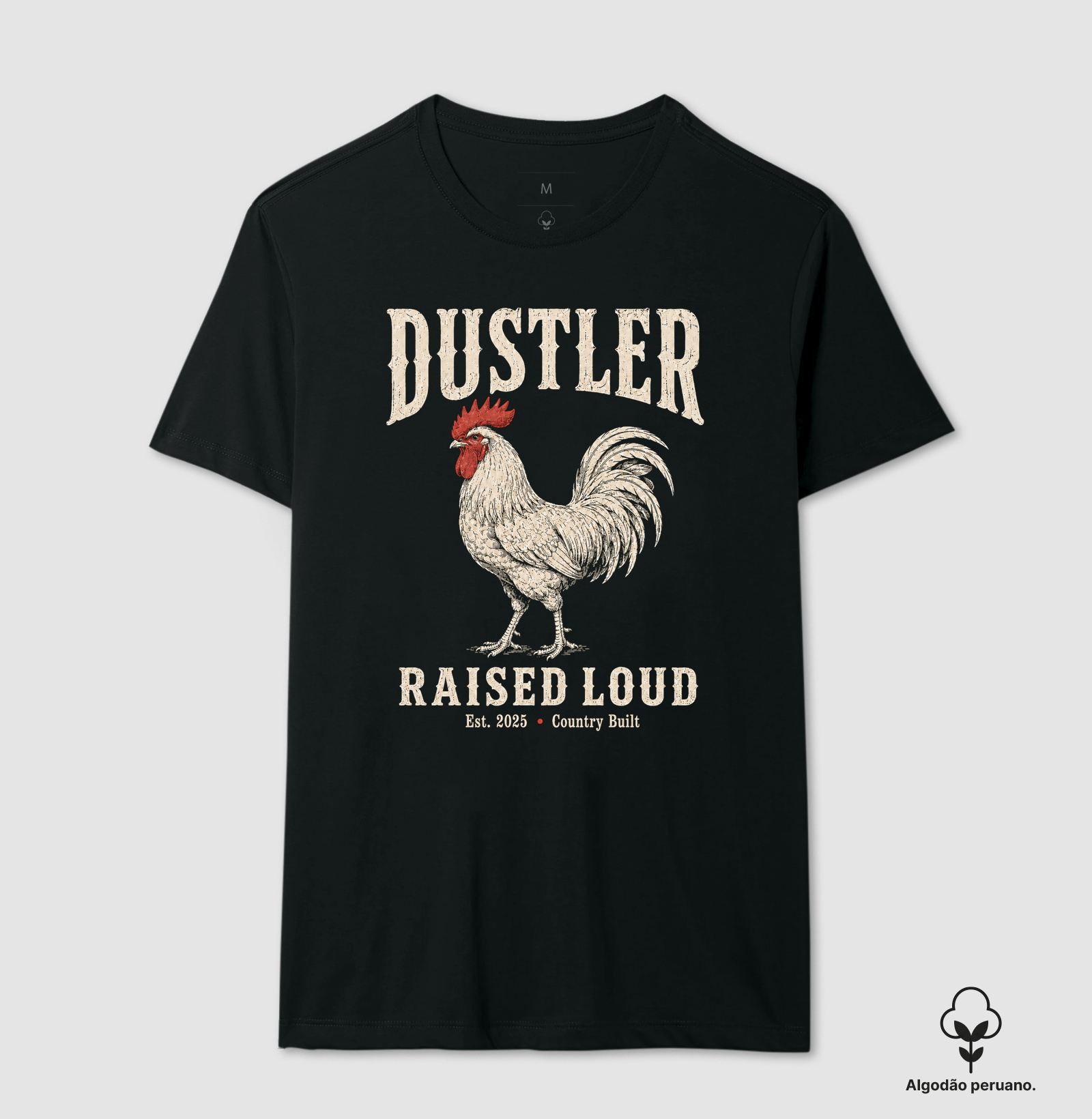 Camiseta Country Masculina Raise Loud Dustler - Imagem 3