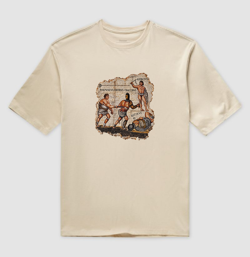 Gladiadores de Roma — Mosaico Borghese - Imagem 4