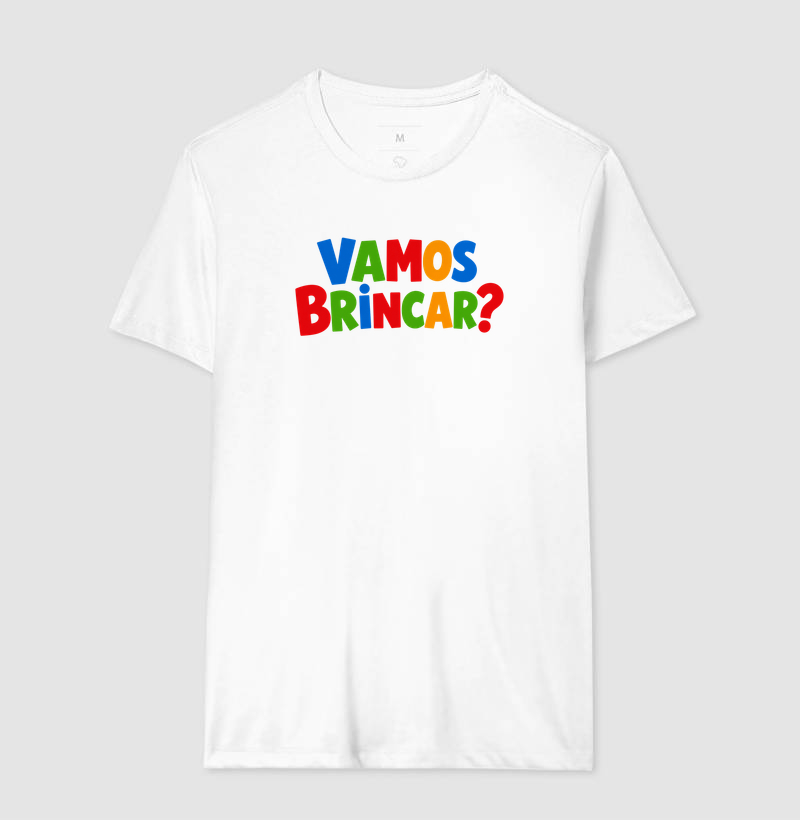 Camiseta Personalizada | Vamos Brincar  - Imagem 2