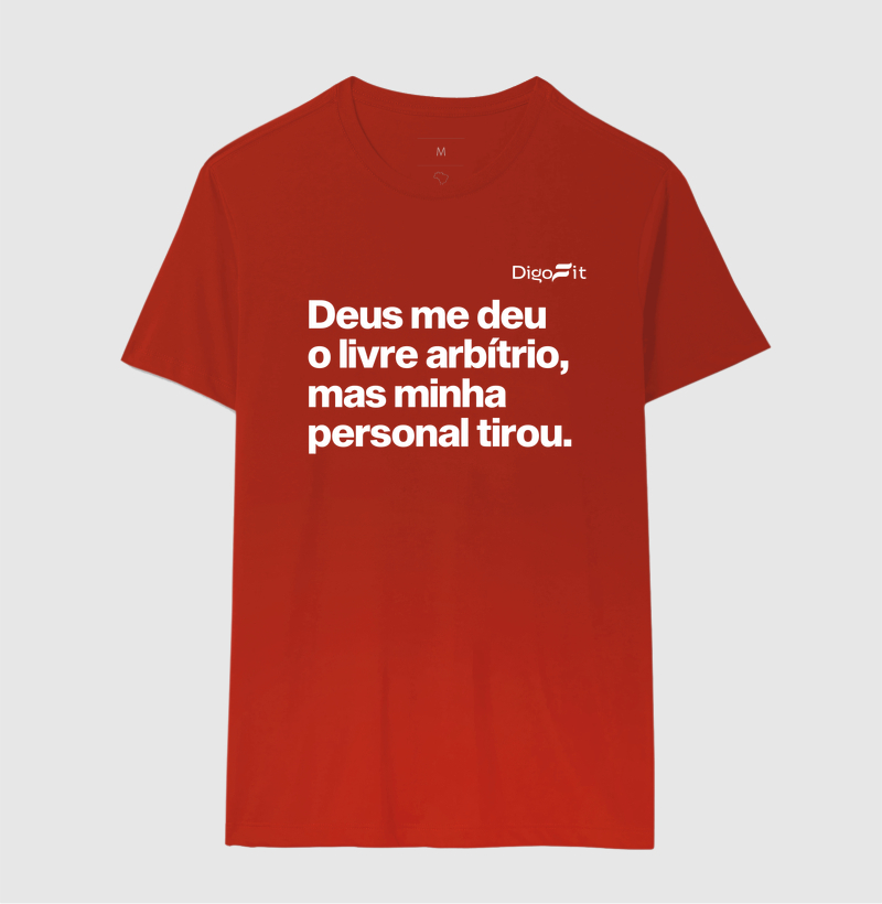 CAMISETA ACADEMIA MINHA PERSONAL TIROU MEU LIVRE ARBÍTRIO - Imagem 10