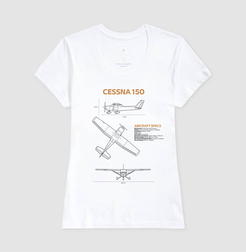 Cessna 150 | Blueprint - Imagem 5