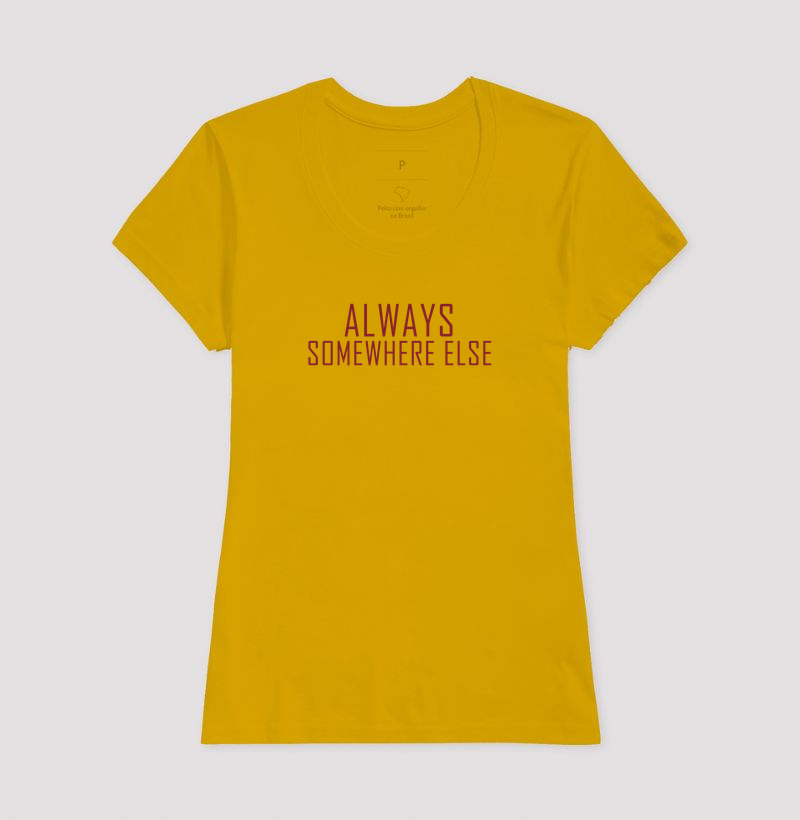Camiseta Always Somewhere Else - Imagem 15