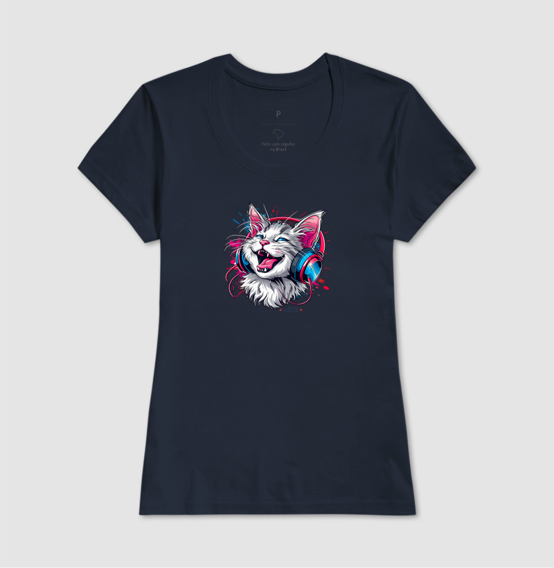 Camiseta Gato Musical - Imagem 10