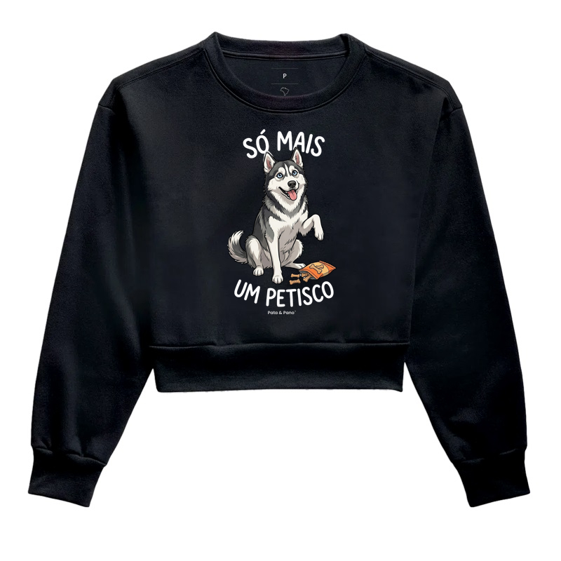 CROPPED MOLETOM HUSKY PETISCO - Imagem 2