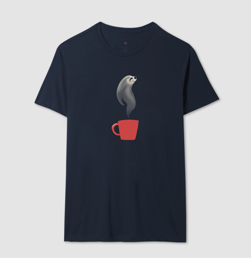 Camiseta Café Preguiça - Imagem 4