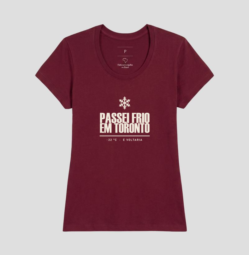 Camiseta Passei Frio em Toronto - Imagem 19