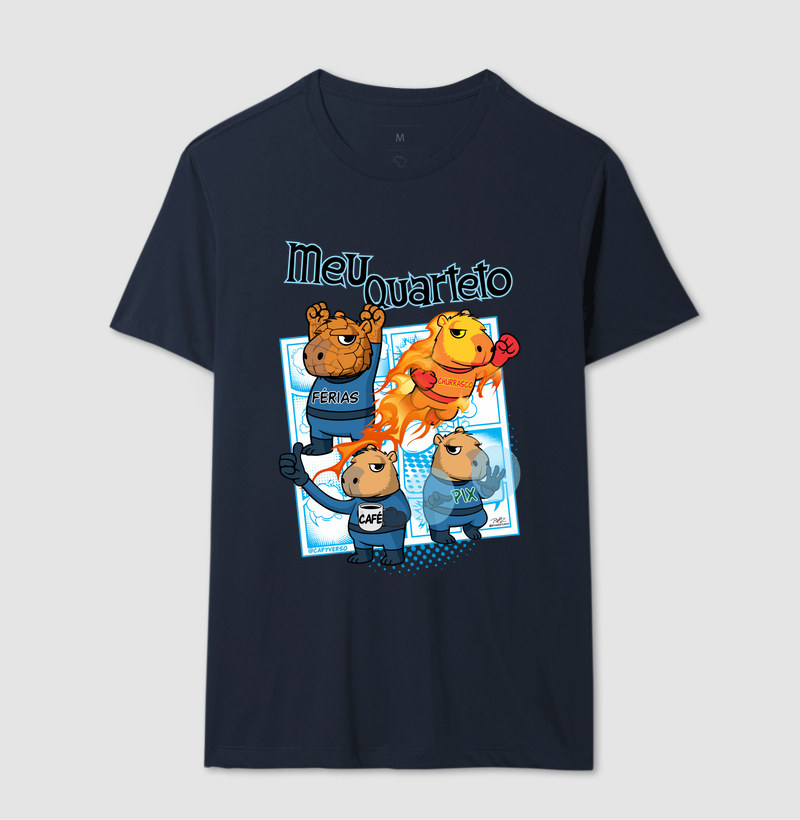 Camiseta Capivara Quarteto - Imagem 6