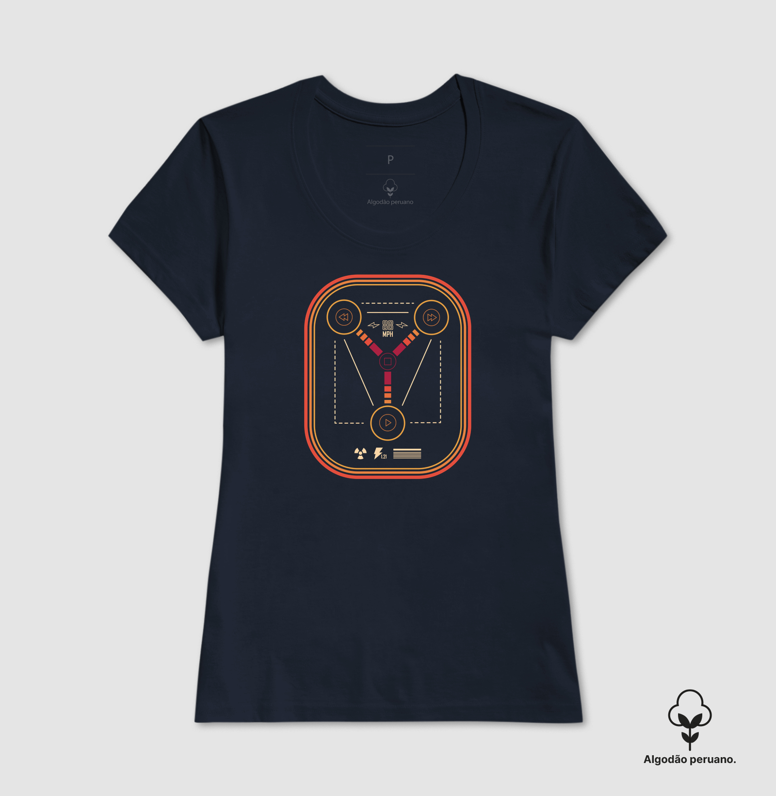 Camiseta Algodão Peruano Flux Controller 88 MPH - Imagem 5